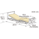 Basic Bed 2 Motors, 3 Motors (Wooden Board) Drawing